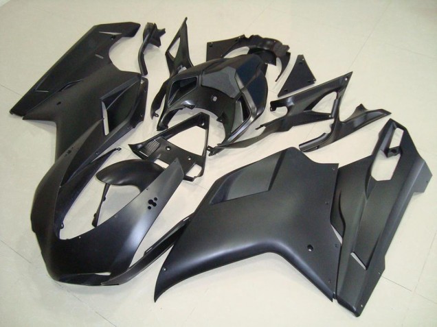 Ducati 848 1098 1198 07-14 Motorrad Verkleidungen - Matt Schwarz ohne Aufkleber Ducati 848 1098 1198 07-14 Motorrad Verkleidungen - Matt Schwarz ohne Aufkleber