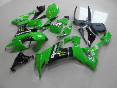 ZX10R 08-10 Motorrad Verkleidungen - Grünes Monster 41