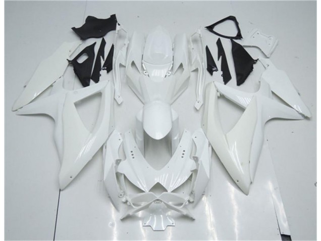 GSXR 600 / 750 K8 08-10 Motorrad Verkleidung - Weiß GSXR 600 / 750 K8 08-10 Motorrad Verkleidung - Weiß