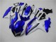 GSXR 600 / 750 K8 08-10 Motorrad Verkleidungen Komplett Sets - Blau Weiß GSXR 600 / 750 K8 08-10 Motorrad Verkleidungen Komplett Sets - Blau Weiß