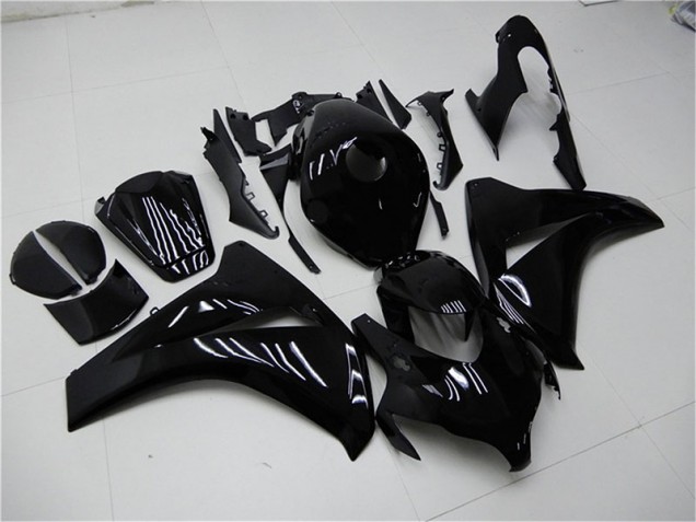 CBR 1000 RR 08-11 Motorrad Vollverkleidung - Glänzend Schwarz CBR 1000 RR 08-11 Motorrad Vollverkleidung - Glänzend Schwarz