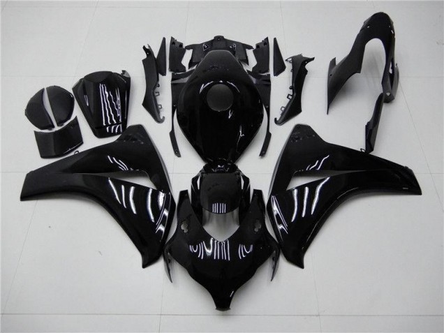 CBR 1000 RR 08-11 Motorrad Vollverkleidung - Glänzend Schwarz CBR 1000 RR 08-11 Motorrad Vollverkleidung - Glänzend Schwarz