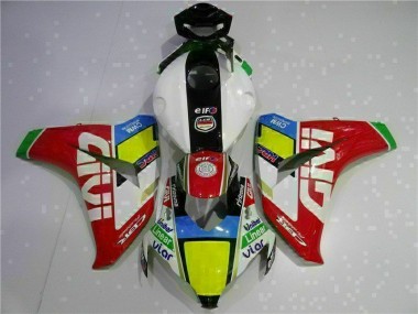 CBR 1000 RR 08-11 Motorrad Verkleidungen Komplett Sets - Rot Weiß