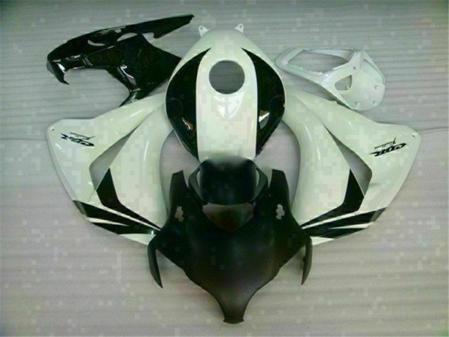 CBR 1000 RR 08-11 Motorrad Vollverkleidung - Weiß Schwarz CBR 1000 RR 08-11 Motorrad Vollverkleidung - Weiß Schwarz