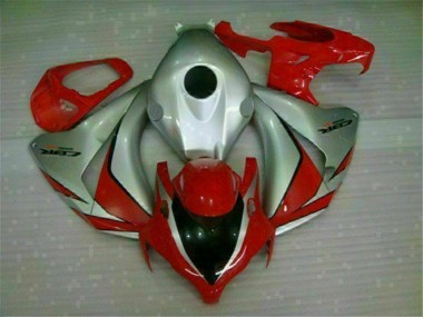 CBR 1000 RR 08-11 Motorrad Verkleidung - Rot Silber