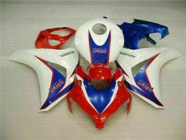 CBR 1000 RR 08-11 Motorrad Verkleidungen - Rot Weiß Blau