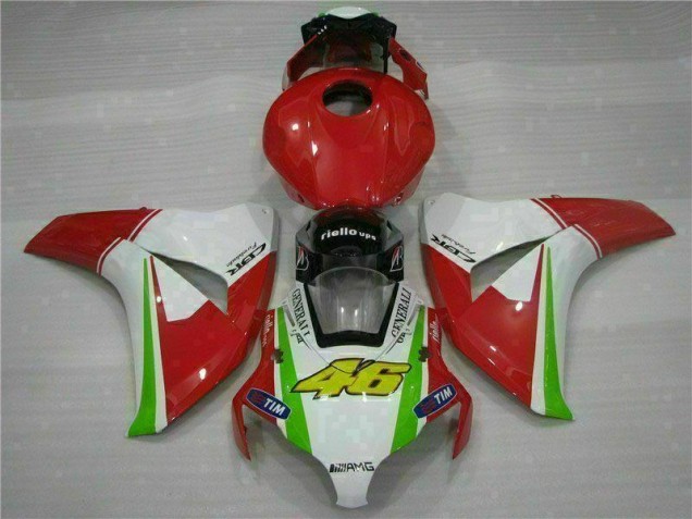 CBR 1000 RR 08-11 Motorrad Verkleidung - Rot Weiß CBR 1000 RR 08-11 Motorrad Verkleidung - Rot Weiß