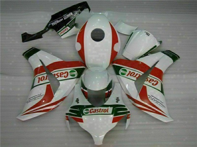 CBR 1000 RR 08-11 Motorrad Verkleidung - Weiß Rot