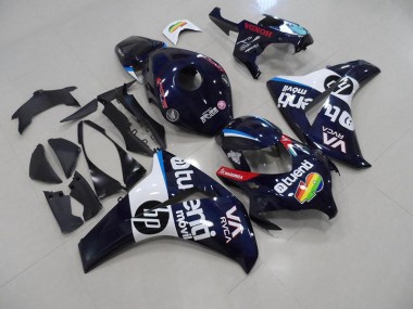 CBR 1000 RR 08-11 Motorrad Verkleidungen - Dunkel blau HP