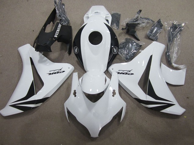 CBR 1000 RR 08-11 Motorrad Verkleidungen - Weiß Schwarz Fireblade CBR 1000 RR 08-11 Motorrad Verkleidungen - Weiß Schwarz Fireblade