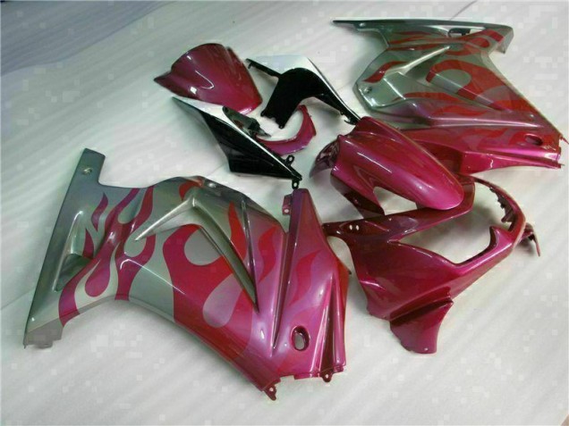 EX250 08-12 Motorrad Verkleidungen - Lila Rot EX250 08-12 Motorrad Verkleidungen - Lila Rot