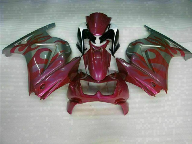 EX250 08-12 Motorrad Verkleidungen - Lila Rot EX250 08-12 Motorrad Verkleidungen - Lila Rot