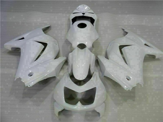 EX250 08-12 Motorrad Verkleidungen - Weiß EX250 08-12 Motorrad Verkleidungen - Weiß