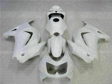 EX250 08-12 Motorrad Verkleidungen - Weiß