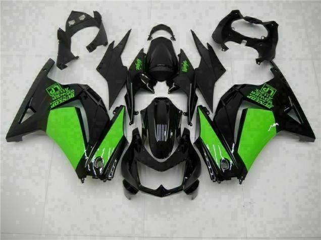 EX250 08-12 Motorrad Verkleidungen - Schwarzer Grün Ninja EX250 08-12 Motorrad Verkleidungen - Schwarzer Grün Ninja