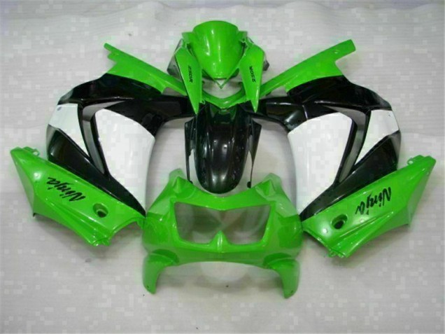 EX250 08-12 Motorrad Vollverkleidung - Grün Schwarzer Ninja