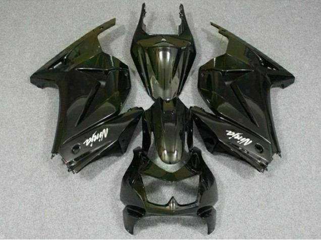 EX250 08-12 Motorrad Vollverkleidung - Schwarz EX250 08-12 Motorrad Vollverkleidung - Schwarz