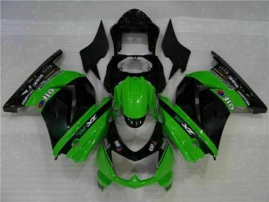EX250 08-12 Motorrad Vollverkleidung - Schwarz Grün