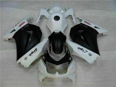 EX250 08-12 Motorrad Verkleidungen - Weiß Schwarz Ninja