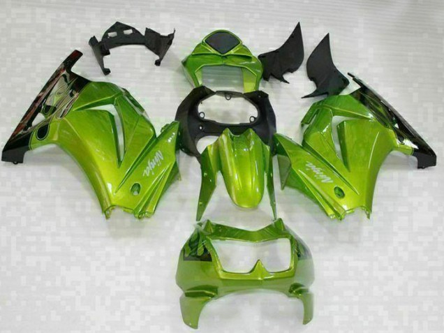 EX250 08-12 Motorrad Verkleidungen & Plastik - Grün Schwarz EX250 08-12 Motorrad Verkleidungen & Plastik - Grün Schwarz