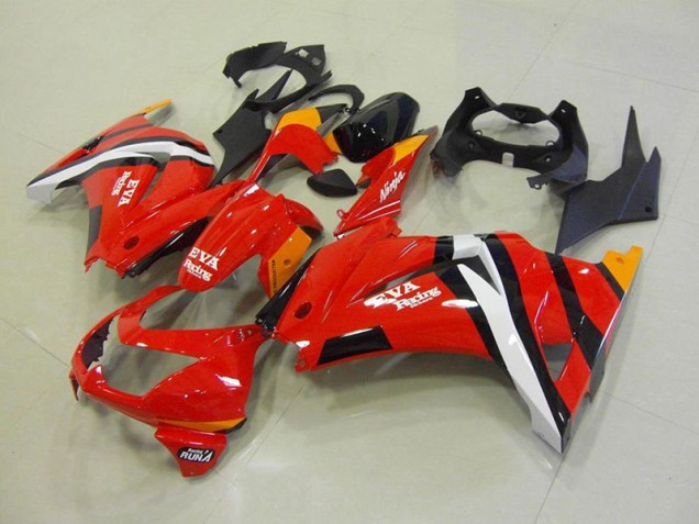 ZX 250R 08-12 Motorrad Verkleidung - Rot Schwarz ZX 250R 08-12 Motorrad Verkleidung - Rot Schwarz