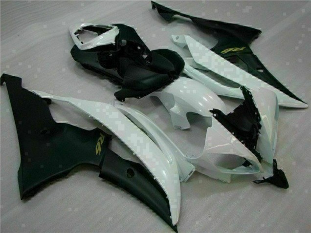 R6 08-16 Motorrad Verkleidungen & Plastik - Weiß Schwarz R6 08-16 Motorrad Verkleidungen & Plastik - Weiß Schwarz