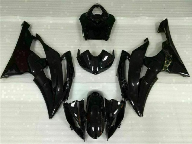 R6 08-16 Motorrad Verkleidungen - Glänzend Schwarz R6 08-16 Motorrad Verkleidungen - Glänzend Schwarz