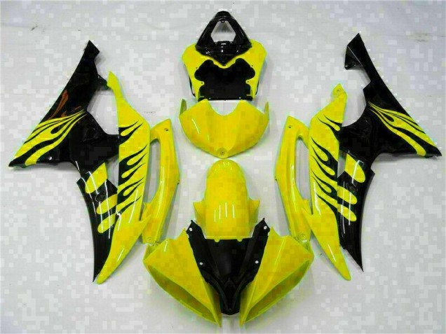R6 08-16 Motorrad Verkleidungen - Gelb R6 08-16 Motorrad Verkleidungen - Gelb