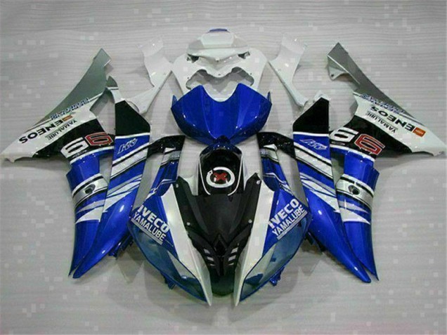 R6 08-16 Motorrad Verkleidungen - Weiß Blau R6 08-16 Motorrad Verkleidungen - Weiß Blau