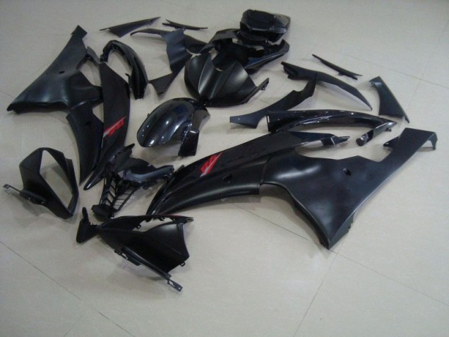 R6 08-16 Motorrad Verkleidungen - Matt Schwarz Glänzendes Schwarz R6 08-16 Motorrad Verkleidungen - Matt Schwarz Glänzendes Schwarz