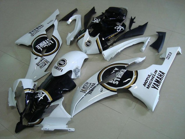 R6 08-16 Motorrad Verkleidungen - Schwarzer Lucky Strike R6 08-16 Motorrad Verkleidungen - Schwarzer Lucky Strike