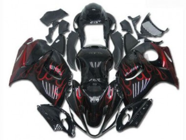 GSXR 1300 Hayabusa 08-19 Motorrad Verkleidung - Schwarz Rot