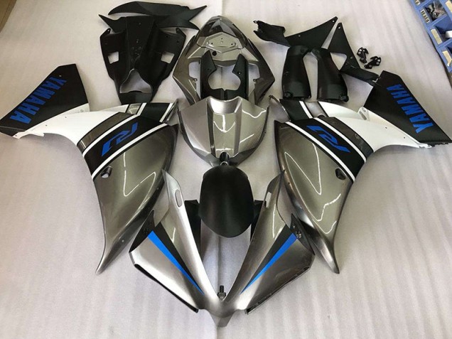 R1 09-11 Motorrad Verkleidungen - Silber Blau R1 09-11 Motorrad Verkleidungen - Silber Blau