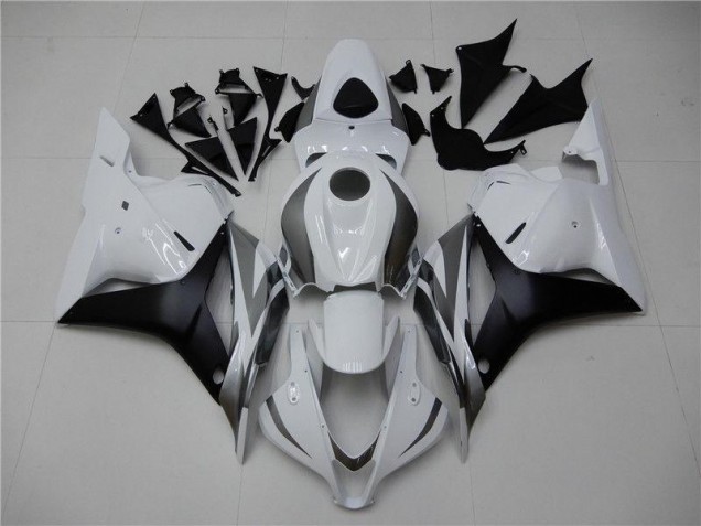 CBR 600 RR 09-12 Motorrad Verkleidungen - Weiß Silber Schwarz CBR 600 RR 09-12 Motorrad Verkleidungen - Weiß Silber Schwarz