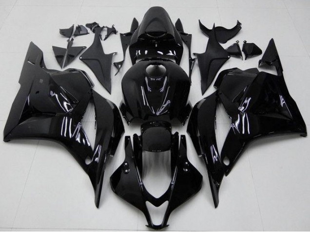 CBR 600 RR 09-12 Motorrad Verkleidungen - Glänzend Schwarz CBR 600 RR 09-12 Motorrad Verkleidungen - Glänzend Schwarz