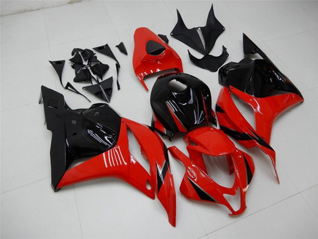 CBR 600 RR 09-12 Motorrad Vollverkleidung - Rot Schwarz CBR 600 RR 09-12 Motorrad Vollverkleidung - Rot Schwarz
