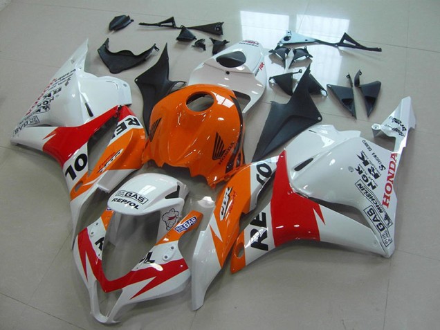 CBR 600 RR 09-12 Motorrad Verkleidungen - Weiß New Repsol CBR 600 RR 09-12 Motorrad Verkleidungen - Weiß New Repsol