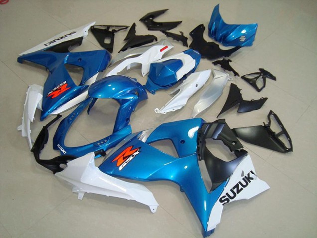 GSXR 1000 K9 09-16 Motorrad Verkleidungen - Blaur und Weißer OEM Stil GSXR 1000 K9 09-16 Motorrad Verkleidungen - Blaur und Weißer OEM Stil
