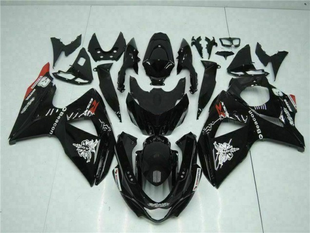 GSXR 1000 K9 09-16 Motorrad Verkleidungen & Plastik - Schwarz GSXR 1000 K9 09-16 Motorrad Verkleidungen & Plastik - Schwarz