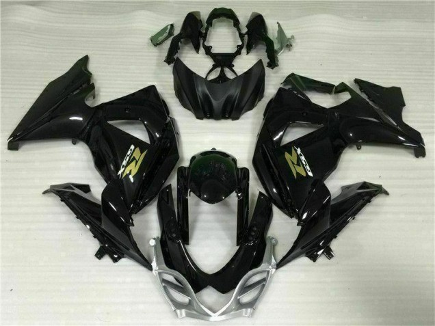 GSXR 1000 K9 09-16 Motorrad Vollverkleidung - Schwarz GSXR 1000 K9 09-16 Motorrad Vollverkleidung - Schwarz