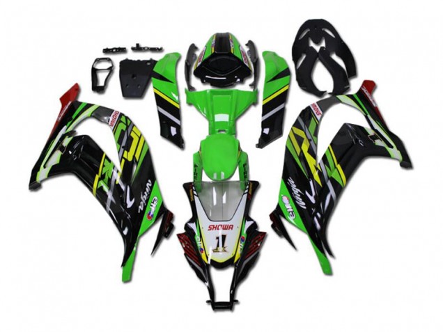 ZX10R 11-15 Motorrad Verkleidung - Grün Schwarz ZX10R 11-15 Motorrad Verkleidung - Grün Schwarz