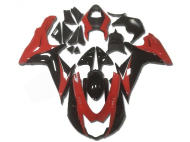 GSXR 600 / 750 K11 11-24 Motorrad Verkleidung - Rot Schwarz