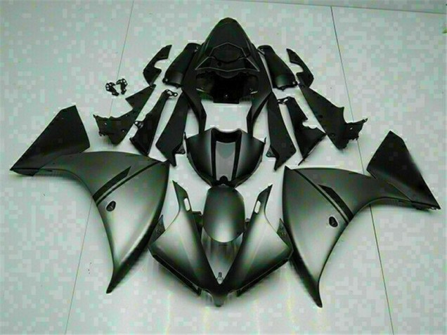 R1 12-14 Motorrad Verkleidungen - Grau Schwarz R1 12-14 Motorrad Verkleidungen - Grau Schwarz