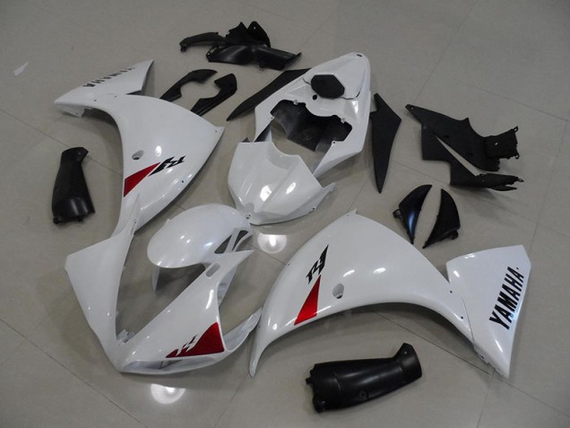 R1 12-14 Motorrad Verkleidungen - Weiß Schwarz R1 12-14 Motorrad Verkleidungen - Weiß Schwarz