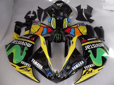 R1 12-14 Motorrad Verkleidungen - Rossi Movistar