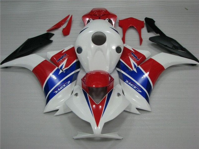CBR 1000 RR 12-16 Motorrad Verkleidung - Weiß Blau Rot