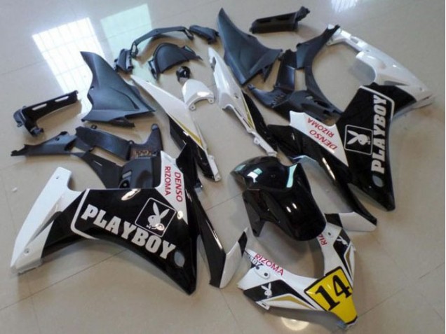 CBR 500 RR 13-15 Motorrad Verkleidungen - Schwarz Playboy 14 CBR 500 RR 13-15 Motorrad Verkleidungen - Schwarz Playboy 14