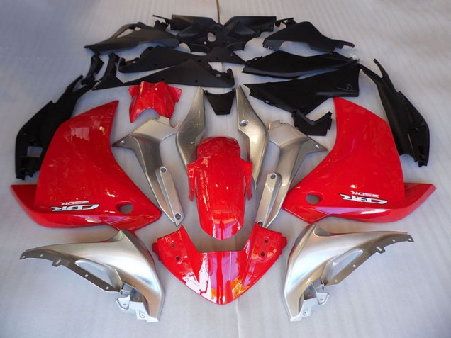 CBR 500 RR 13-15 Motorrad Verkleidungen - Rot Schwarz CBR 500 RR 13-15 Motorrad Verkleidungen - Rot Schwarz