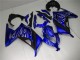 EX300 13-16 Motorrad Verkleidungen - Blau Weiß Schwarz