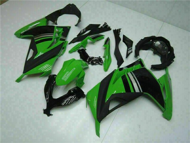 EX300 13-16 Motorrad Verkleidung - Blau Schwarz EX300 13-16 Motorrad Verkleidung - Blau Schwarz